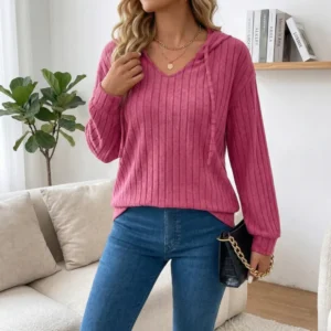 Maggie | Simple Cotton Top With Sleeves